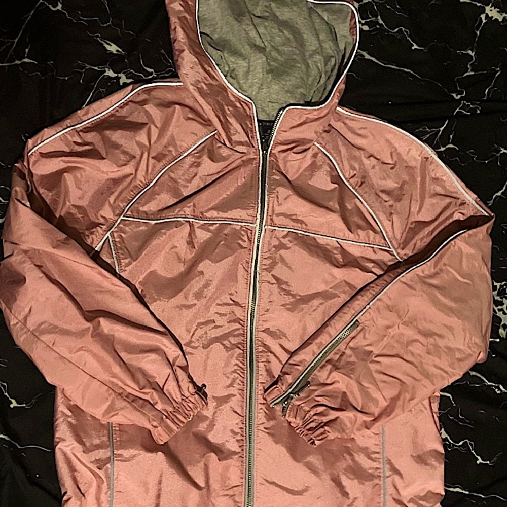 Pink Windbreaker/RainCoat